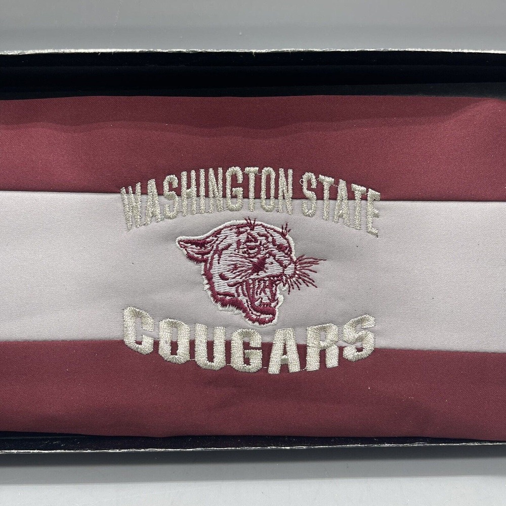 Neil Allyn WSU Washington State Cougars Cummerbund & Bow Tie